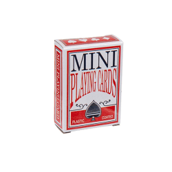 2-Pack - Minikortspil / Kortspil / Spillekort - Pokerkort White