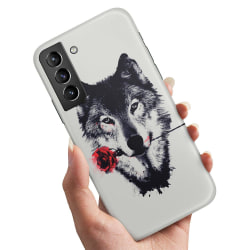 Samsung Galaxy S21 Plus - Cover / Mobilcover Wolf Praise