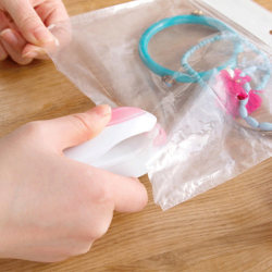 Mini Heat Sealer - Forsegler plastposer Pink