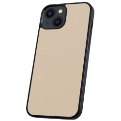 iPhone 14 - Cover/Mobilcover Beige