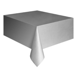 Plastduk / Bordsduk / Duk till Bord - Silver Silver