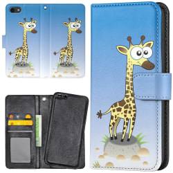 Samsung Galaxy S21 Ultra - Mobiletui Cartoon Giraffe Multicolor