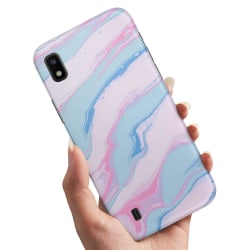 Samsung Galaxy A10 - Cover / Mobilcover Marmor Multicolor