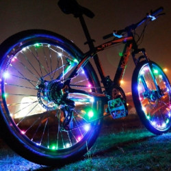 LED lyssløyfe for sykkeldekk - dioder for sykler