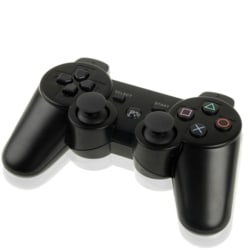 Langaton PS3-ohjain - DoubleShock 3 Sonylle - musta Black
