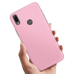Huawei P20 Lite - kansi / matkapuhelimen kansi vaaleanpunainen Light pink