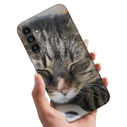 Samsung Galaxy A13 5G/A04s - Suoja Sleeping Cat