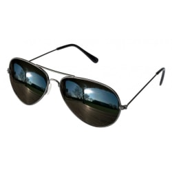 Solglasögon UV / Aviator - Pilot Glasögon Spegelglas Silver one size