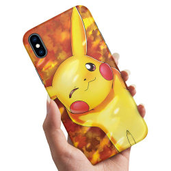iPhone X/XS - Cover / Mobilcover Pokemon Multicolor