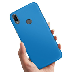 Huawei Y6 (2019) - Cover / Mobilcover Blå Blue