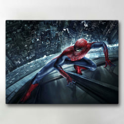 Canvastavla / Tavla - Spider-Man - 40x30 cm - Canvas multifärg