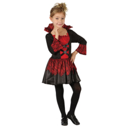 Vampyrjentekostyme for barn - Maskeradedrakt (134-140 cm)