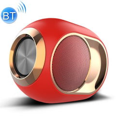 Bluetooth 5.0 høyttaler / trådløs minihøyttaler - rød Red