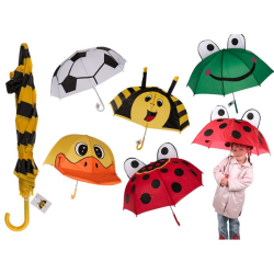 Barnparaply / Paraply för Barn - Djur multifärg