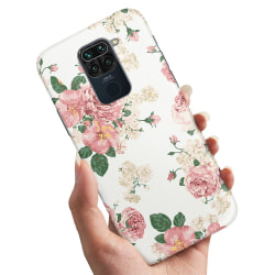 Xiaomi Redmi Note 9 - Cover / Mobilcover Retro Flowers