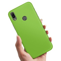 Huawei Y6 (2019) - Cover / Mobilcover Limegrøn Lime green