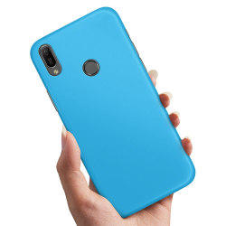 Huawei Y6 (2019) - Cover / Mobilcover Lyseblå Light blue
