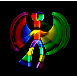 Glowsticks-setti - Valoisat tangot koko vartalolle Multicolor one size
