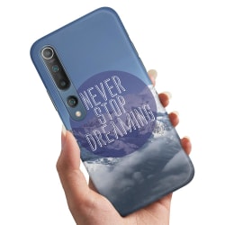 Xiaomi Mi 10 - Cover / Mobilcover Stop aldrig med at drømme