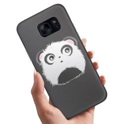 Samsung Galaxy S6 Edge - Skal / Mobilskal Pandahuvud