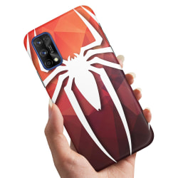 Realme 7 Pro - Kuoret/Suojakuori Spider-Man Symbol