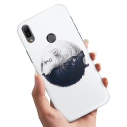 Xiaomi Mi A2 - Cover / Mobilcover Yin & Yang Wolves