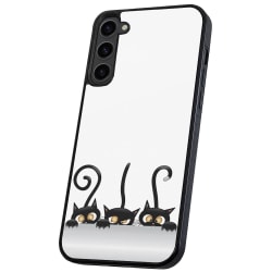 Samsung Galaxy S23 - Cover Black Cats
