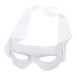 Zorro Ögonmask / Revenge Eye Mask - Vit - Halloween & Maskerad