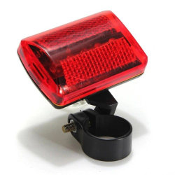 Baklykt / LED-lampe for Sykkel - Sykkellykt Red