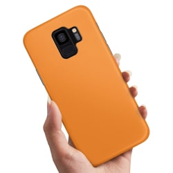 Samsung Galaxy S9 - Cover / Mobilcover Orange Orange