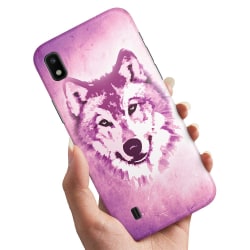 Samsung Galaxy A10 - Cover / Mobilcover Wolf