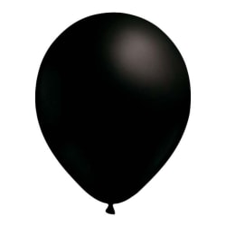 25-pack ballonger svart Black