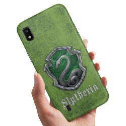 Samsung Galaxy A10 - Cover / Mobilcover Harry Potter Slytherin