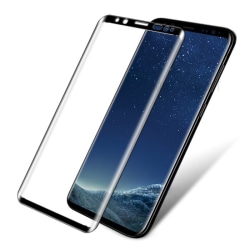 Skærmbeskytter Samsung Galaxy S9 - Massivt glas Sort