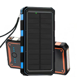Solar PowerBank / Lader - 20 000mAh - Solar lader Black
