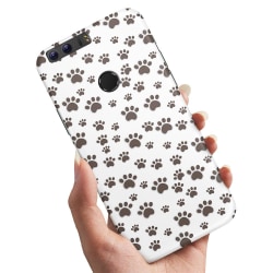 Huawei Honor 8 - Deksel / Mobile Cover Paw Pattern
