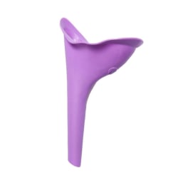 Bærbar urinal for kvinner - tissetrakt / urintrakt / urinal Purple