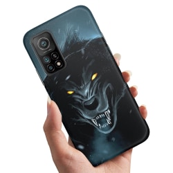 Xiaomi Mi 10T - Cover / Mobilcover Black Wolf