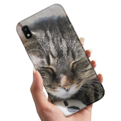 Samsung Galaxy A10 - Skal / Mobilskal Sovande Katt