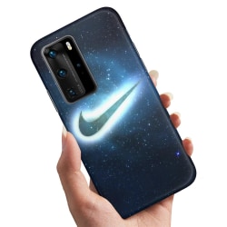 Huawei P40 - Cover / Mobilcover Nike Outer Space