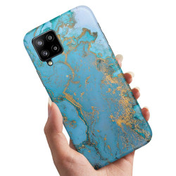 Samsung Galaxy A42 5G - Cover / Mobilcover Marmor Multicolor