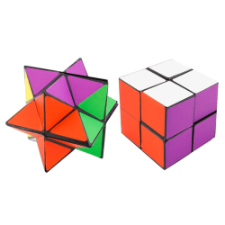 Magic Puzzle Cube - Stressiä lievittävä Multicolor