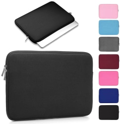 Computertaske / Laptoptaske - Vælg størrelse og farve Black 14 tum - Svart