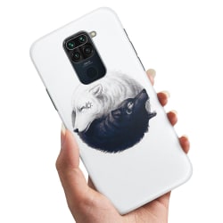 Xiaomi Redmi Note 9 - Cover / Mobile Cover Yin & Yang Wolves