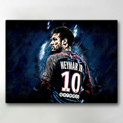 Tavla / Canvastavla - Neymar - PSG - 42x30 cm - Canvas