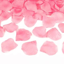100 kpl - Ruusun terälehdet Leaf Roses - Vaaleanpunainen Light pink