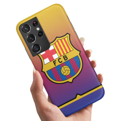 Samsung Galaxy S21 Ultra - Cover / Mobilcover FC Barcelona