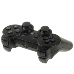 PS3 trådløs kontroller - DoubleShock 3 for Sony - Svart Black