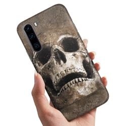 OnePlus Nord - Skal / Mobilskal Cracked Skull