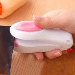 Mini Heat Sealer - Forsegler plastikposer Pink
